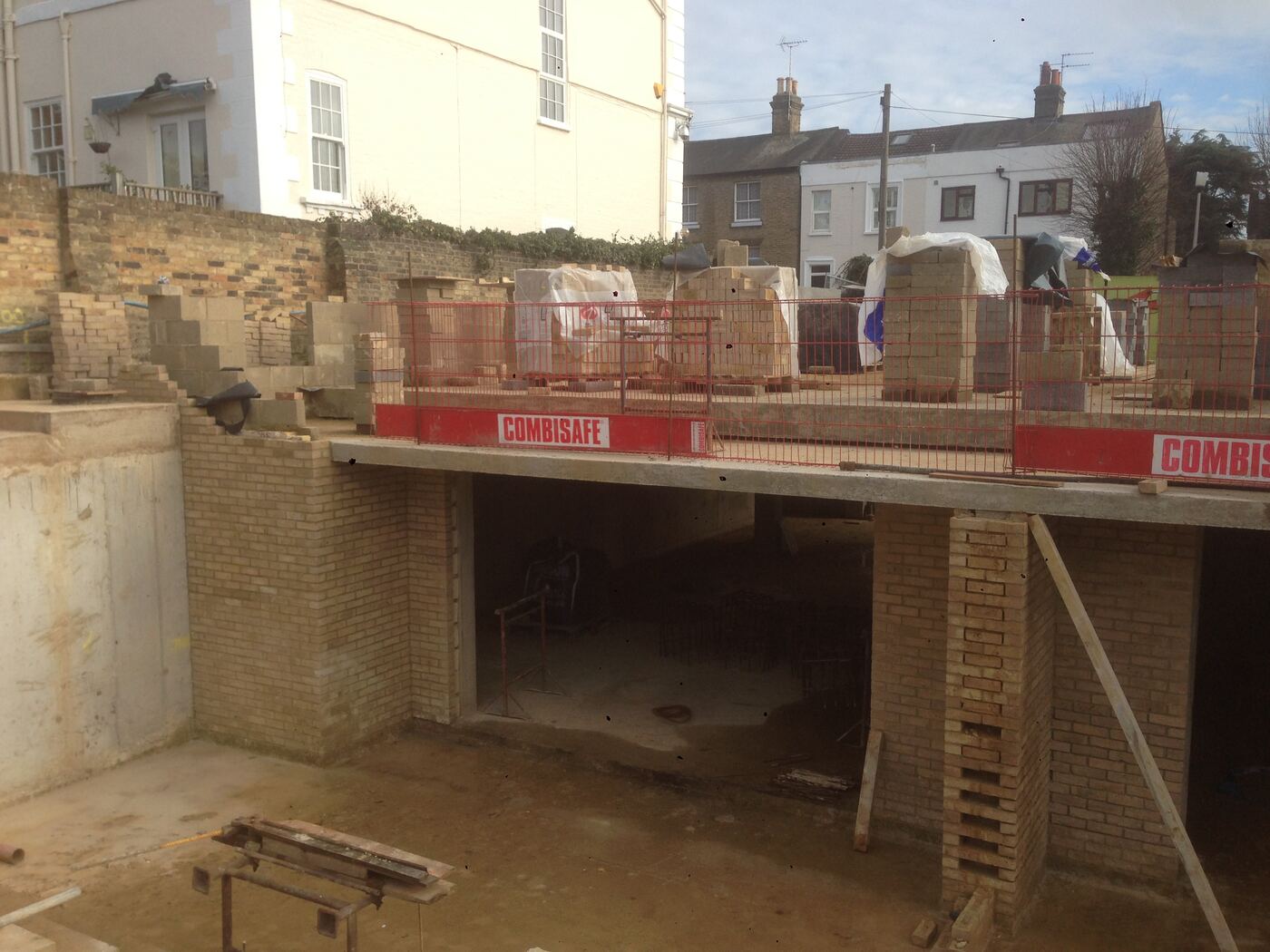New Road, Ware — basement and ground-floor slab